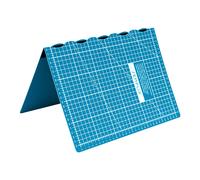 Semplix Faltbare Schneidematte petrol (45 x 30 cm/ Unterseite rutschhemmend) A3