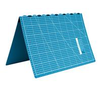 Semplix Faltbare Schneidematte petrol (60 x 45 cm/ Unterseite rutschhemmend) A2