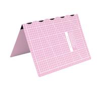 Semplix Faltbare Schneidematte rosa (45 x 30 cm/ Unterseite rutschhemmend) A3