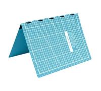 Semplix Faltbare Schneidematte türkis (45 x 30 cm/ Unterseite rutschhemmend) A3