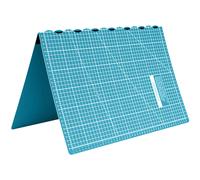 Semplix Faltbare Schneidematte türkis (60 x 45 cm/ Unterseite rutschhemmend) A2