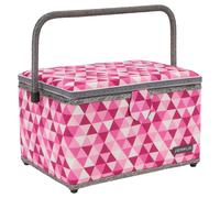 Semplix Nähkorb Diamond (beere/rosa)