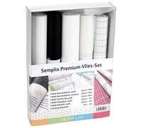 SEMPLIX Premium Vlies-Set (6-TLG.) - Starter-Set für Sticker