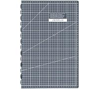 SEMPLIX Schneidematte A2 selbstheilend faltbar 60 x 45 cm (Dunkelgrau) | Selbstheilende faltbare Schneidematte A2 - ideal für Basteln, Nähen, Patchwork und präzise DIY-Schneidearbeiten.