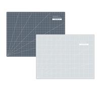 Semplix Schneidematte hellgrau-grau (60 x 45 cm/ 24 x 18 inch) A2