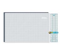 Semplix Schneidematten-Set A1 grau/türkis (Matte 90 x 60 cm)