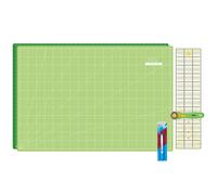 Semplix Schneidematten-Set A1 hellgrün/ grün + GRATIS Prym Aqua-Trickmarker