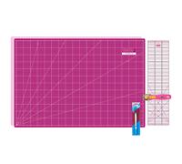 Semplix Schneidematten-Set A1 pink/ beere + GRATIS Prym Aqua-Trickmarker