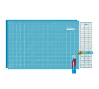 Semplix Schneidematten-Set A1 türkis/ petrol + GRATIS Prym Aqua-Trickmarker