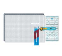 Semplix Schneidematten-Set A3 grau/ türkis + GRATIS Prym Aqua-Trickmarker