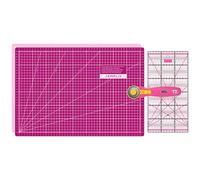 Semplix Schneidematten-Set A3 pink/beere (Matte 45 x 30 cm)