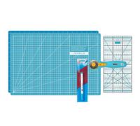 Semplix Schneidematten-Set A3 türkis/ petrol + GRATIS Prym Aqua-Trickmarker