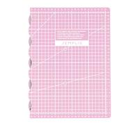 SEMPLIX selbstheilende Faltbare Schneidematte A3 in Petrol, Rosa, Dunkelgrau, Türkis, Beere, Hellgrau. Ideal für Bastel- Näh und Patchworkarbeiten (45 x 30 cm) (pink)