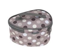 Semplix Soft-Reisebügeleisentasche Polka Dots gray/stone