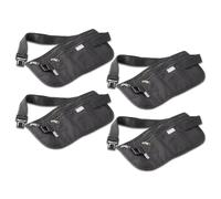 Semptec Urban Survival Technology Bauchtasche Damen: 4er-Set Enganliegende Urlaubs- & Reise-Bauchtasche mit RFID-Blocker (Diebstahlschutz, für Wertsachen)