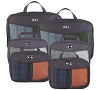 Semptec Urban Survival Technology Kleiderbeutel Reise: 6-teiliges Kompressions-Kleidertaschen-Set füs Reisegepäck, 2 Größen (Kleidertaschenset, Kleiderbeutel für Koffer, Vakuumbeutel)