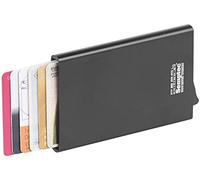 Semptec Urban Survival Technology Kreditkartenetui: RFID-Kartenetui, Aluminium, Auswurf-Mechanismus, für EC-Karten u.v.m. (Etui Karten, RFID Hülle, antimagnetische Kartentasche automatischem)