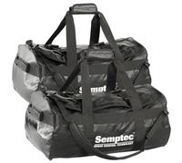 Semptec Urban Survival Technology Rucksackreisetasche: 2er-Set 2in1-Rucksack-Reisetaschen aus reißfester LKW-Plane, 65 l (Tourenrucksack, Reisetasche & Rucksack-Kombis, Wasserdichter)