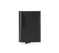 SENDEFN Geldbörse Herren aus Leder | Slim Wallet mit Münzfach | Pop-up-Kartenetui aus Aluminium für 7 Karten| Kartenhalter Geldbeutel Herren mit RFID-Schutz | Card Holder klein