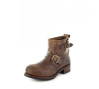 Sendra Boots 11973 Negro Engineerstiefelette mit Thinsulate Isolierung und Stahlkappe für Damen und Herren Braun 41 EU