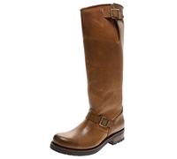 Sendra Boots Damen Engineer Stiefel 16084 Tang Lederstiefel Damenstiefel Braun 41 EU
