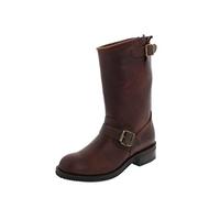 Sendra Boots Damen Herren Lederstiefel 2944 Engineer Braun, Groesse:37