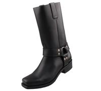Sendra Herren Biker Boots 8833 Schwarz, Schuhgröße:EUR 42