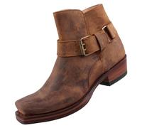Sendra Boots Herren Biker Stiefelette Braun EU 43