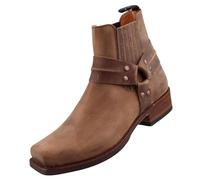 Sendra Boots Herren Biker Stiefelette Braun EU 45