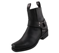 Sendra Boots Herren Biker Stiefelette Schwarz EU 44