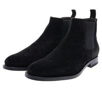 Sendra Boots Herren Chelsea Boots 10615 Tom Stiefelette Leder Schuhe Schwarz 45 EU