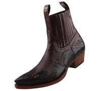 Sendra Boots Herren Cowboy Stiefelette Braun EU 42