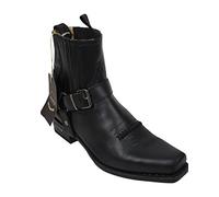 Sendra Cowboystiefel 6445 in schwarz incl. Roy Dunn´s Lederfett (40)