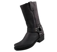 Sendra Herren Biker Boots Thinsulate 8833 Schwarz, Schuhgröße:EUR 44