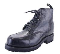 Sendra original Herrenschuh Schnürhalbschuh Sendra Echtleder schwarz Vintage Optik (eu_Footwear_Size_System, Adult, Men, Numeric, medium, Numeric_44)