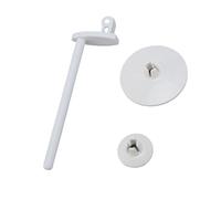 SENECESLI Spulennadel und Cap Forsinger 44S, 4411, 4423, Heimnähmaschinen -Kunststoff -Gewinde Spulen Stift und Abdeckung für ME457 HD500, C7200