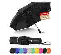 Seniny Winddichter Reise-Regenschirm, automatische Regenschirme für Regen, tragbare & kompakte Regenschirme für Rucksack, starker UV zum Schutz, faltbarer kleiner Sonnenschirm für Auto, Spaziergang