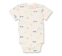 Sense Organics Baby Body, Modell VARIN Retro-Bus auf weiß 50/56