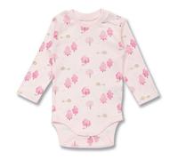 Sense Organics Baby Body, Modell VARIN Wald-Druck auf Hellrosa 74