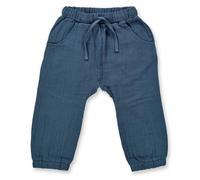 Sense Organics Baby Hose Bio Baumwolle Musselin Blue Grey 86