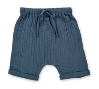 Sense Organics Baby Shorts Bio Baumwolle Musselin Blue Grey 86