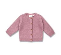 Sense Organics Baby Strickjacke aus Merinowolle, Modell MARLOO Mauve Melange 92