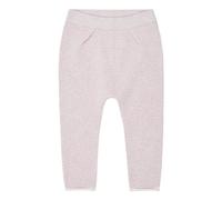 sense-organics Baby-Strickleggings Wabenmuster Pablo in rose von Sense Organics GOTS 62/68