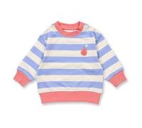 Sense Organics Baby Sweatshirt blau-weiß geringelt, Modell SIAM blue 92