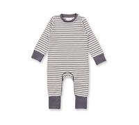 Sense Organics Baby und Kinder Schlafanzug mit Umschlagbündchen anthrazit Gr. 80 (9-12 Monate)