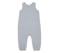 sense-organics Bequemer Baby Overall aus Musselin Maris von Sense Organics Blaugrau 80