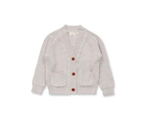 Sense Organics Cardigan "Chasska" in Creme - Größe 116 | Kinder Pullover