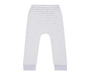 sense-organics Fairtrade Baby Leggings, Retro gestreift von Sense Organics Pale lilac stripes 80