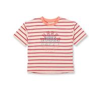 Sense Organics & friends in cooperation with GARY MASH Gestreiftes Mädchenshirt aus Bio-Baumwolle Summer Vibes (orange) 110