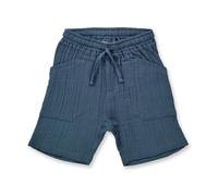 Sense Organics & friends in cooperation with GARY MASH Weiche Kinder Shorts aus Bio-Musselin blaugrau (blau) 98